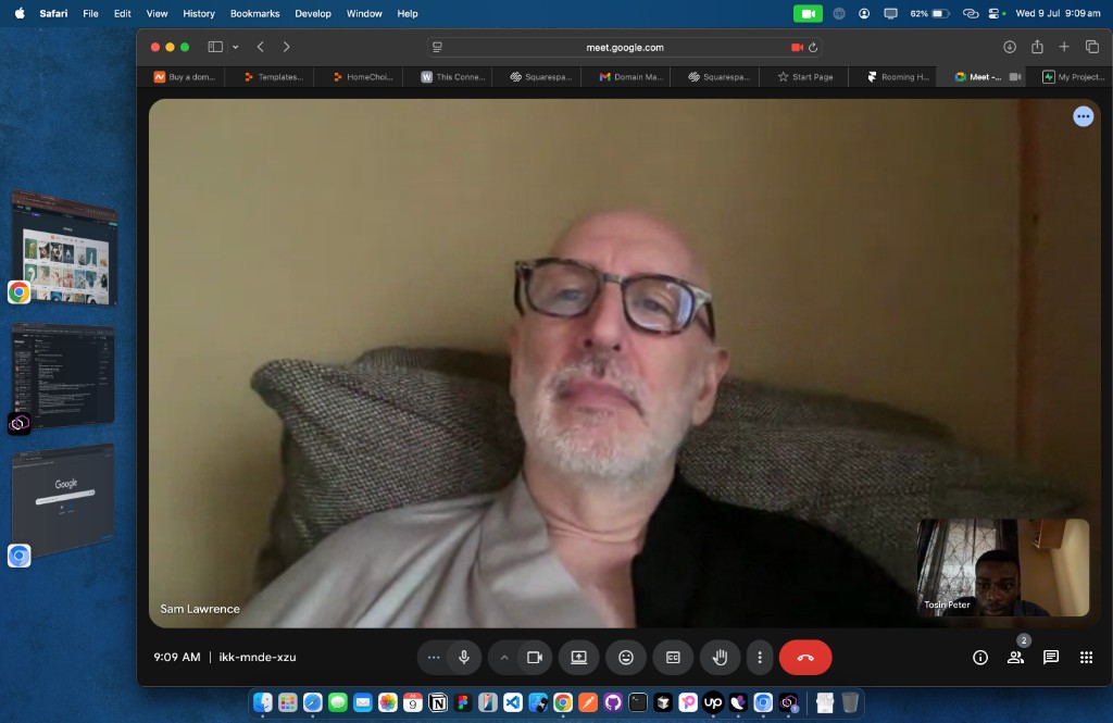 Call with Sam Lawrence